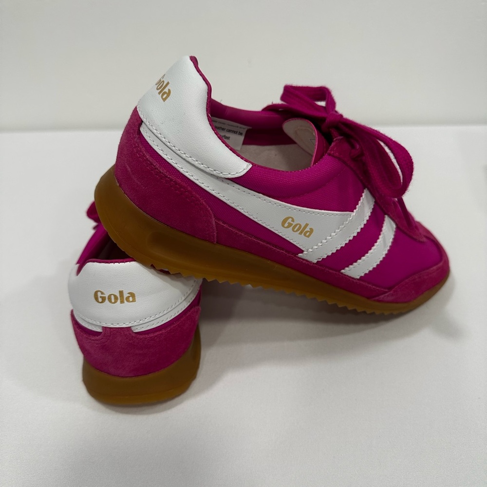 Gola Pink and White Sneakers - Picture 6 of 10